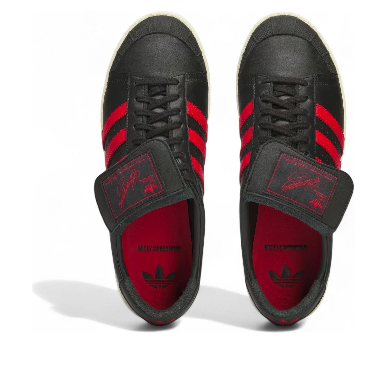 adidas Jabbar Dress Low Willy Chavarria Black Red 6 adidas Jabbar Dress Low Willy Chavarria Black Red