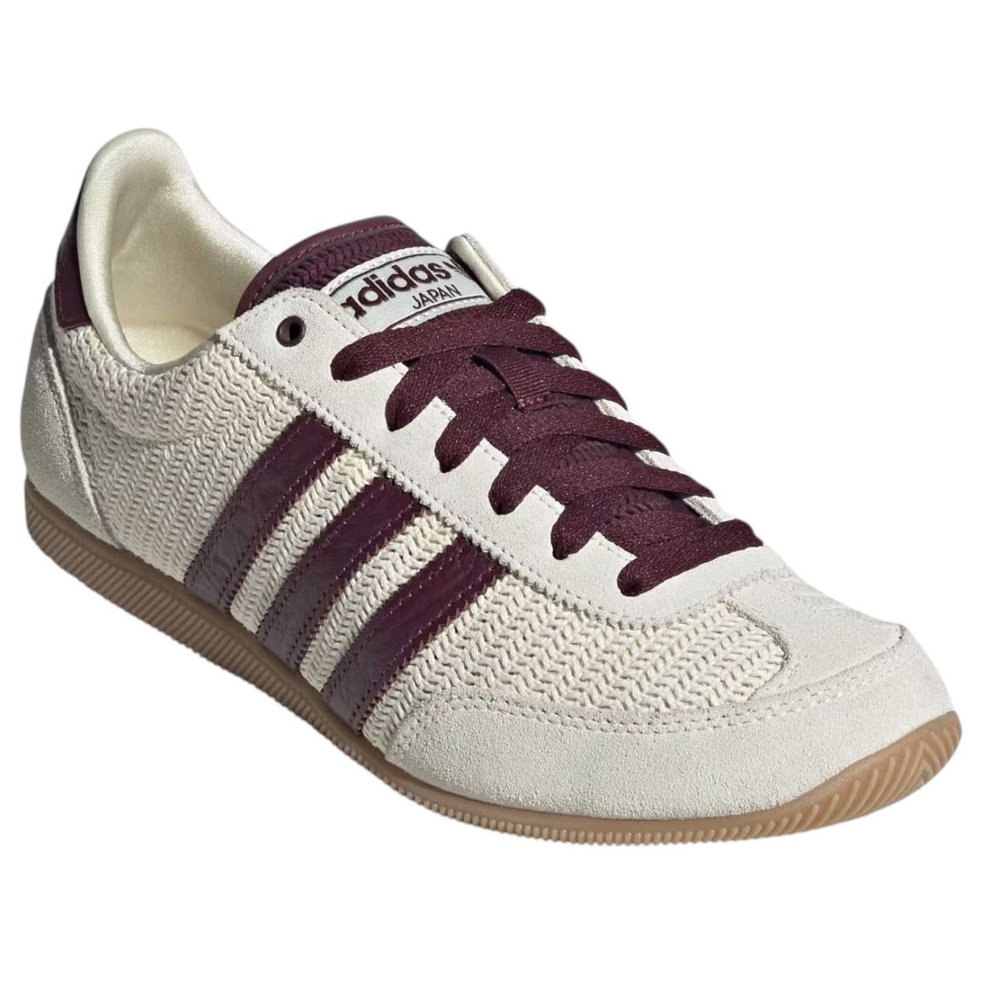 adidas Japan Cream White Maroon Gum (Womens) 4 adidas Japan Cream White Maroon Gum (Womens)