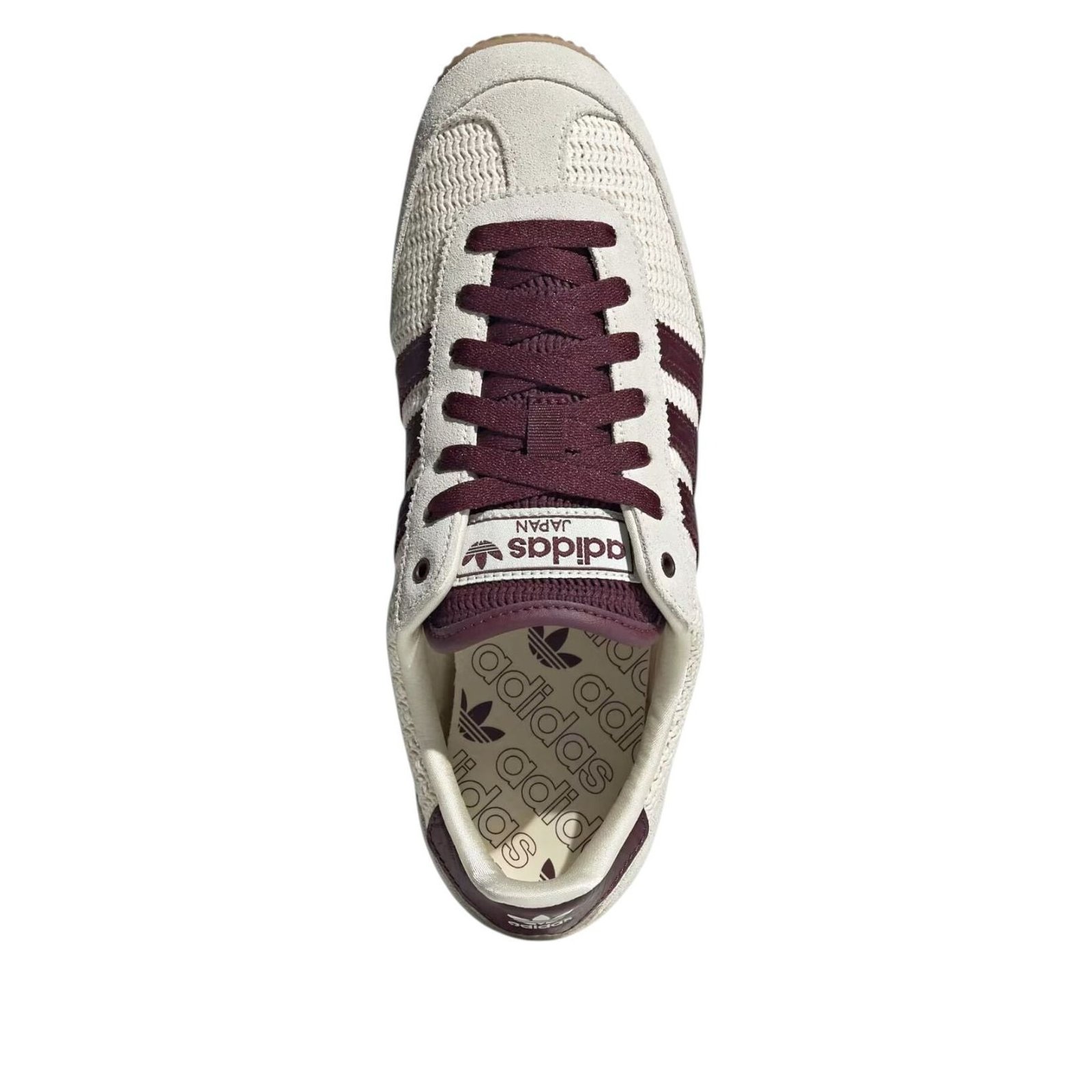 adidas Japan Cream White Maroon Gum (Womens) 6 adidas Japan Cream White Maroon Gum (Womens)
