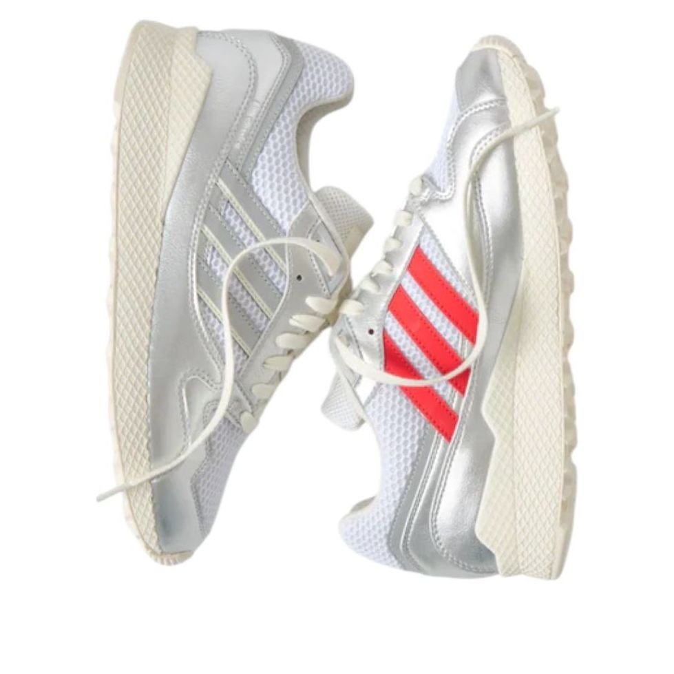 adidas Oregon Ultra Tech Kith White Red Silver Metallic 5 adidas Oregon Ultra Tech Kith White Red Silver Metallic