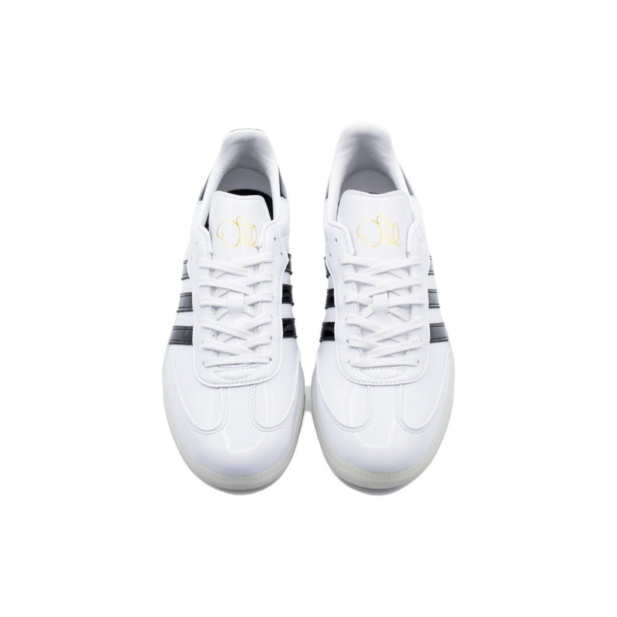 adidas Samba Jason Dill White Black Patent 5 adidas Samba Jason Dill White Black Patent