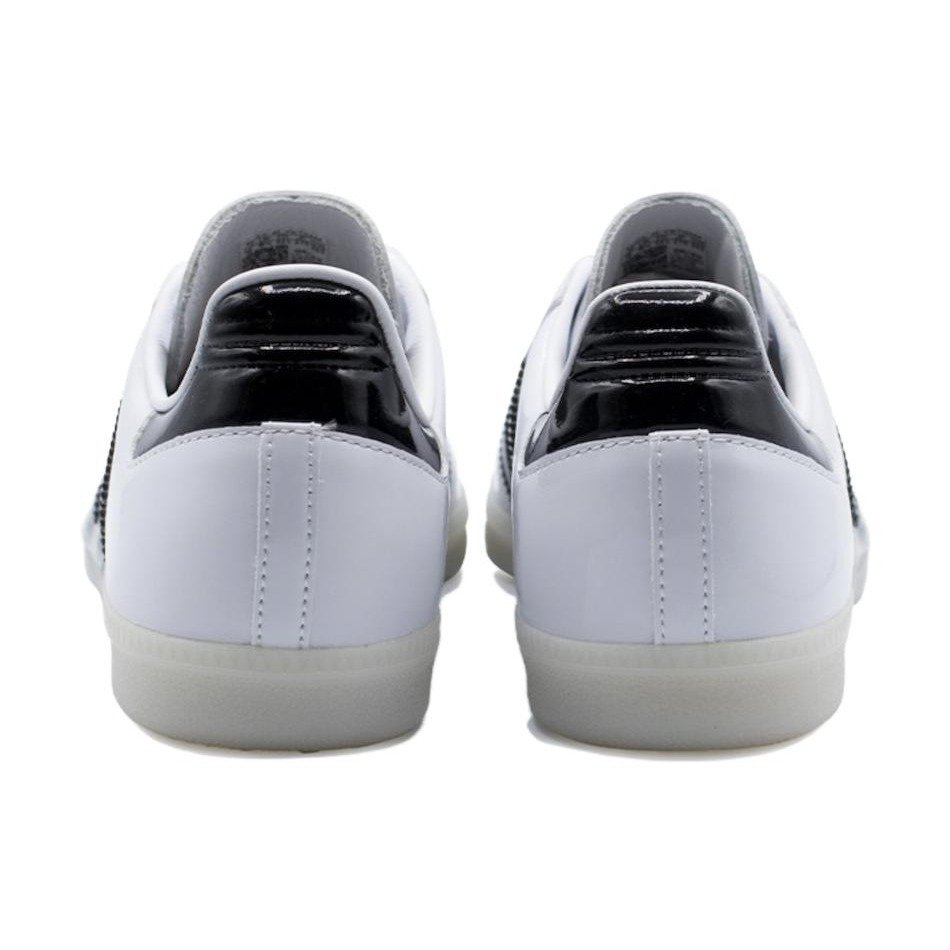 adidas Samba Jason Dill White Black Patent 6 adidas Samba Jason Dill White Black Patent
