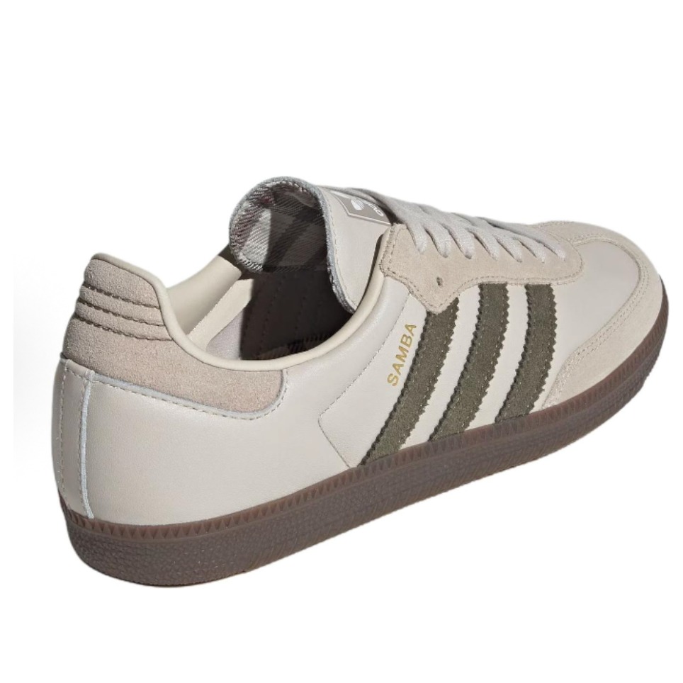 adidas Samba OG Aluminum Dark Khaki 6 adidas Samba OG Aluminum Dark Khaki