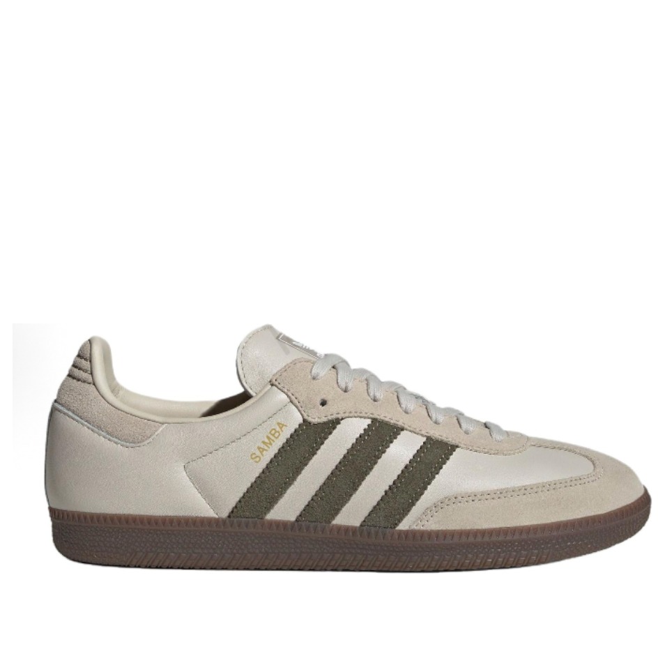 adidas Samba OG Aluminum Dark Khaki 7 adidas Samba OG Aluminum Dark Khaki