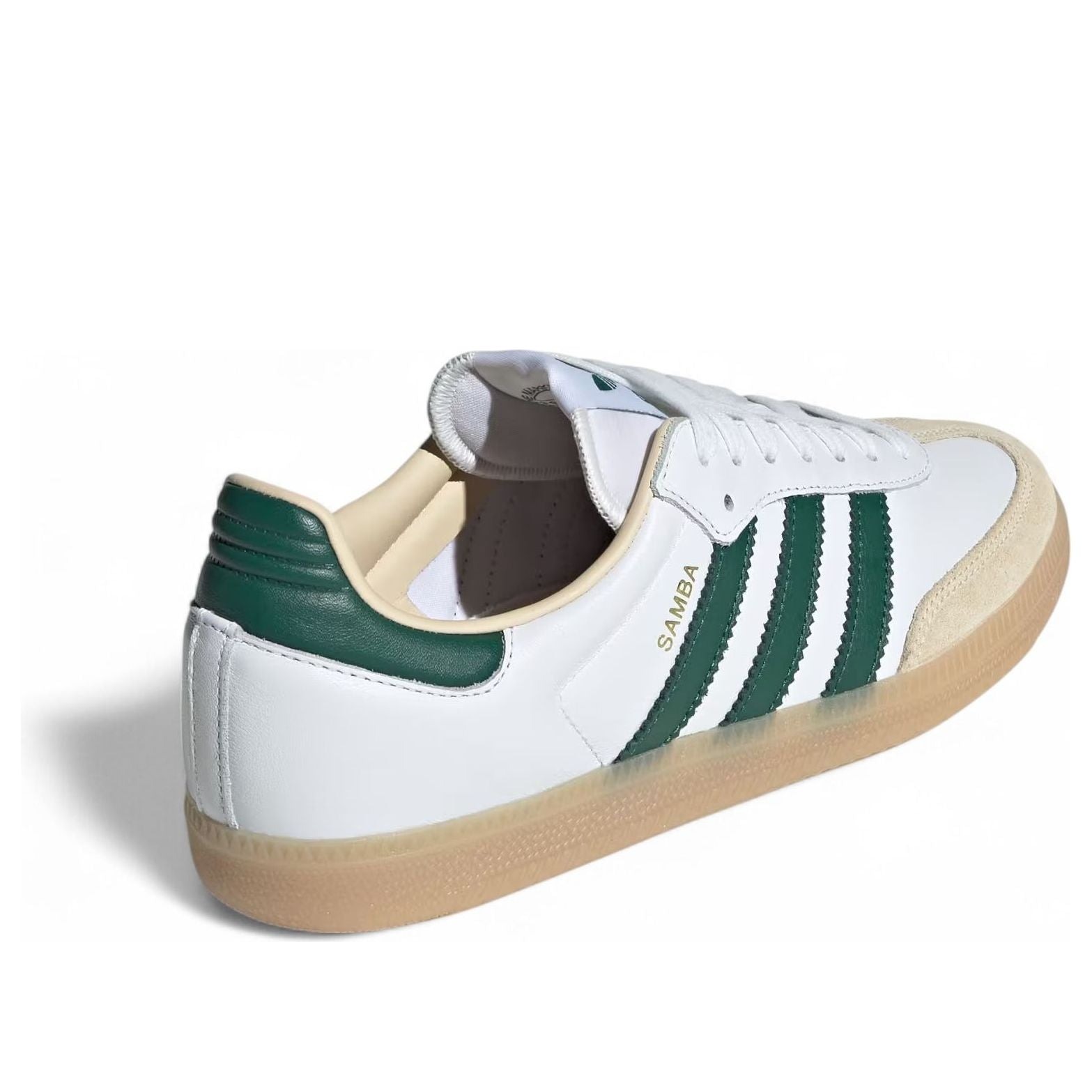 adidas Samba OG Cloud White Collegiate Green Gum 6 adidas Samba OG Cloud White Collegiate Green Gum