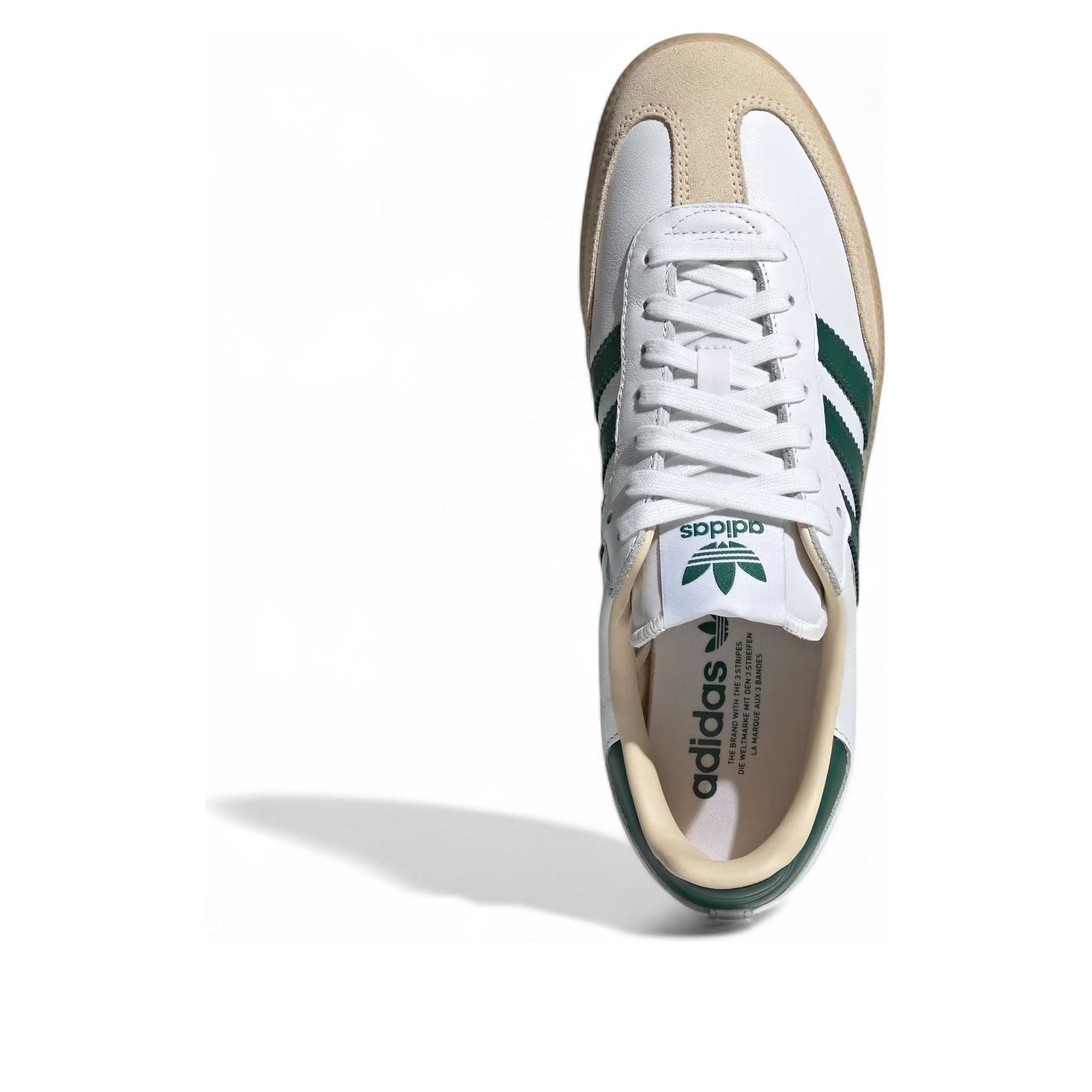 adidas Samba OG Cloud White Collegiate Green Gum 7 adidas Samba OG Cloud White Collegiate Green Gum