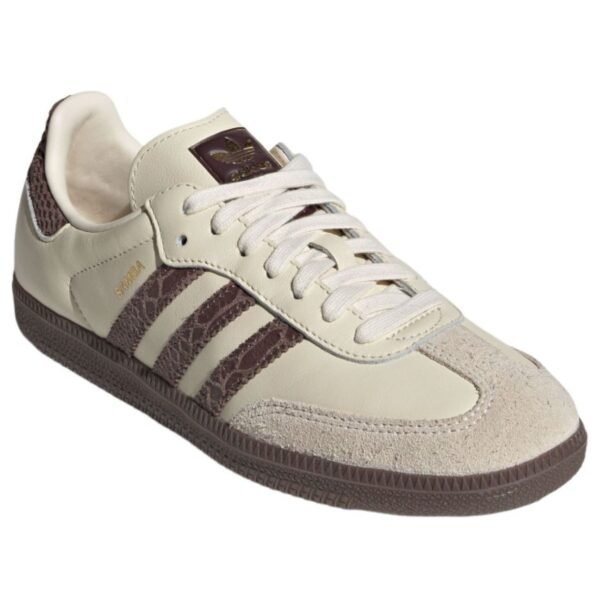 adidas Samba OG Cream Earth Strata Maroon (Womens)
