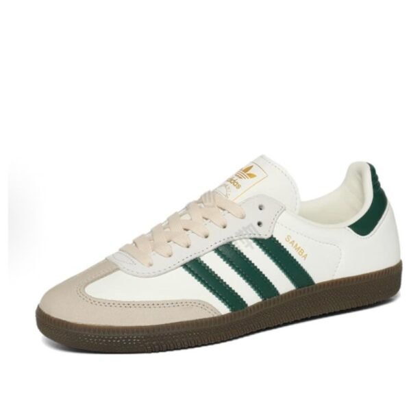 adidas Samba OG Off White Green Sand Strata (Womens)