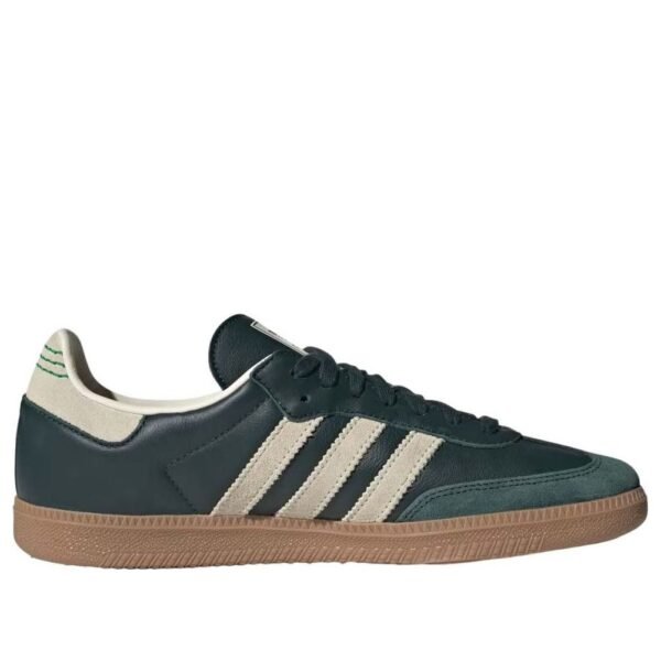 adidas Samba OG Shadow Green Cream White Gold Metallic
