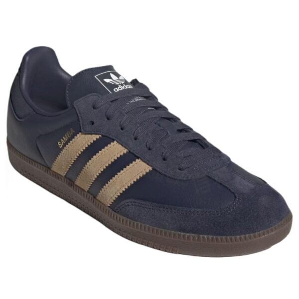 adidas Samba OG Shadow Navy Golden Beige