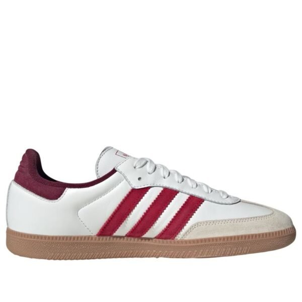 adidas Samba OG White Better Scarlet Shadow Red
