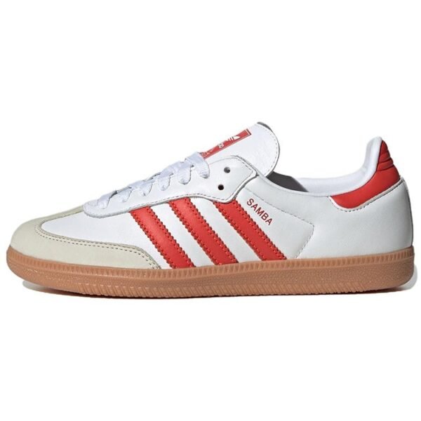 adidas Samba OG White Solar Red Gum (Women’s)
