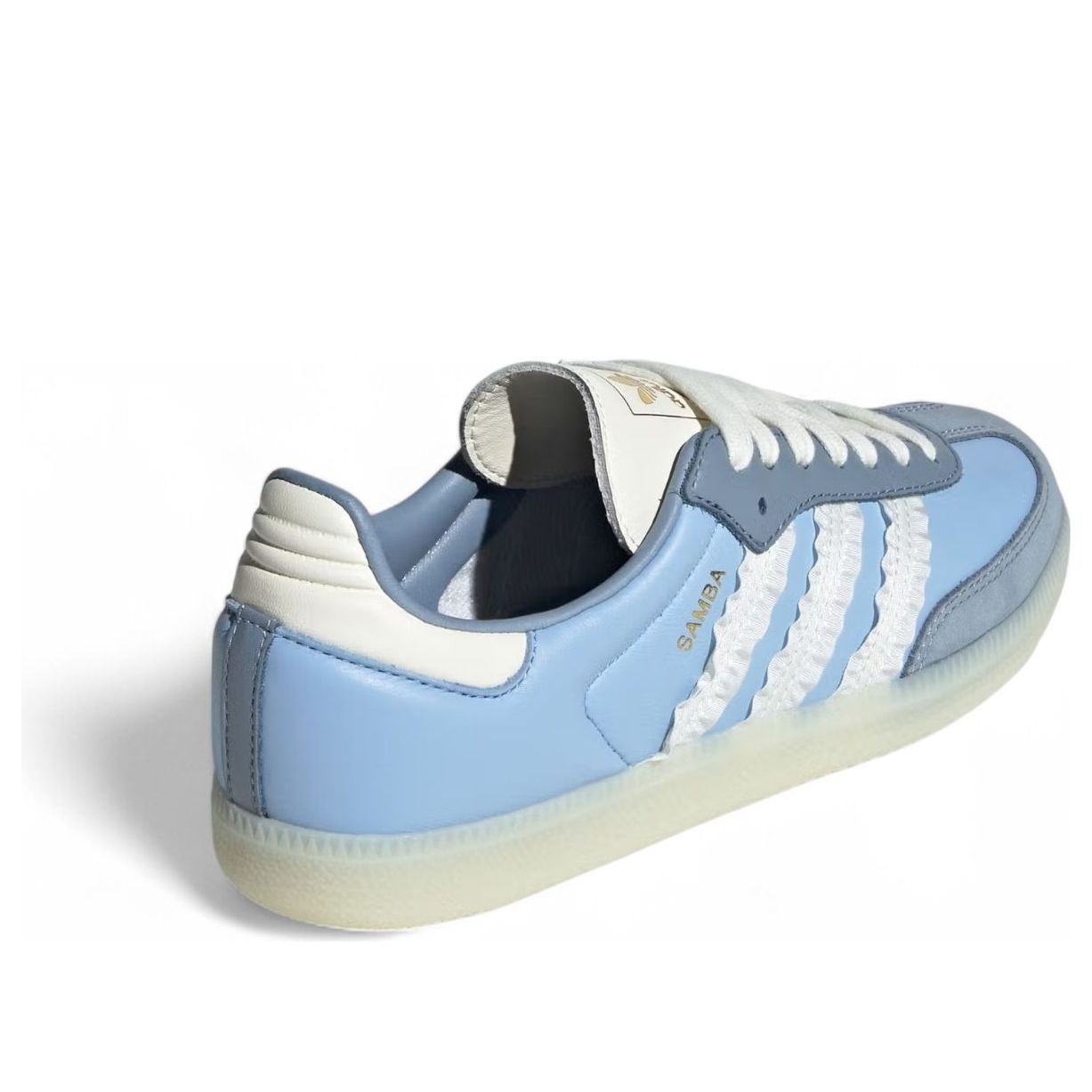 adidas Samba Ruffle Stripes Pack Clear Sky (Womens) 6 adidas Samba Ruffle Stripes Pack Clear Sky (Womens)