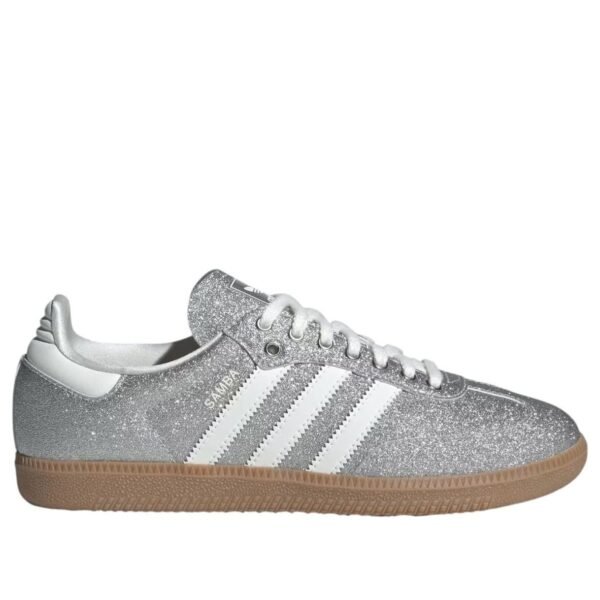 adidas Samba Shine Silver Metallic (Womens)