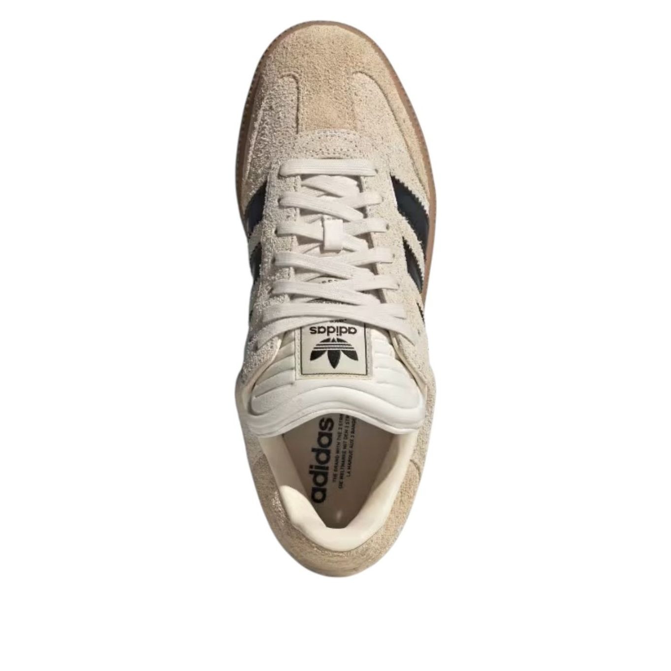 adidas Samba XLG Wonder White Core Black Gum 4 adidas Samba XLG Wonder White Core Black Gum