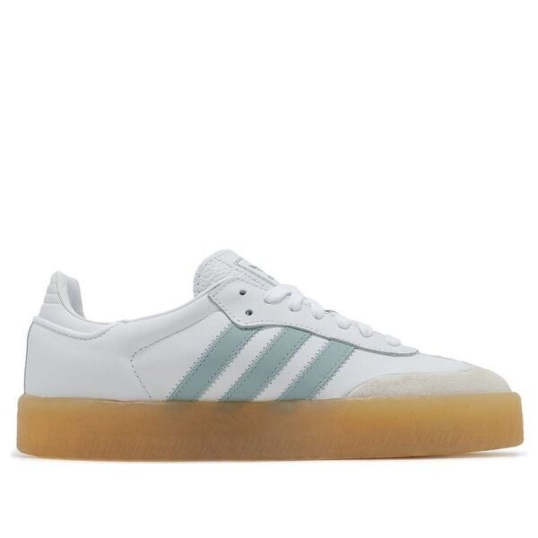 adidas Sambae Cloud White Wonder Blue (Womens)