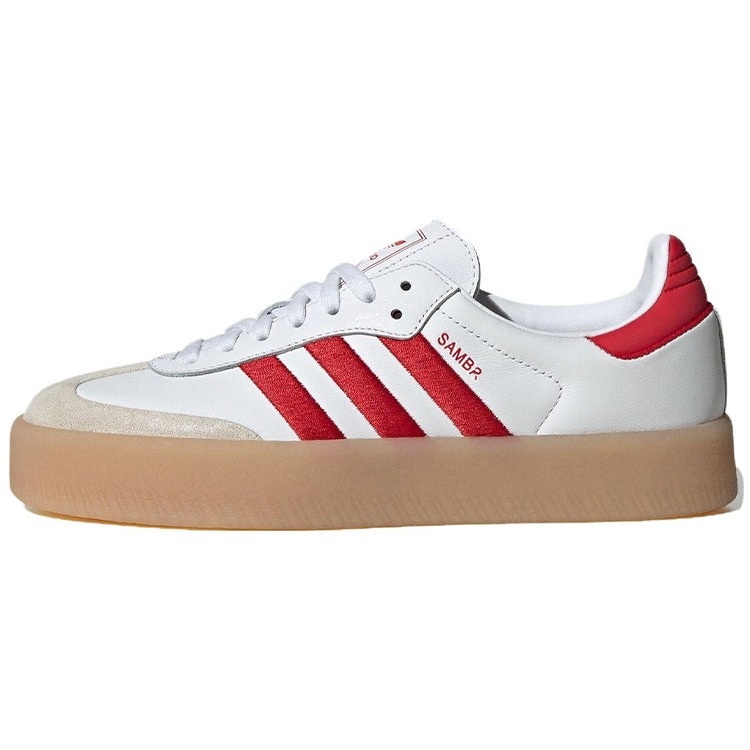 adidas Sambae White Better Scarlet Gum (Women's) 4 adidas Sambae White Better Scarlet Gum (Women's)