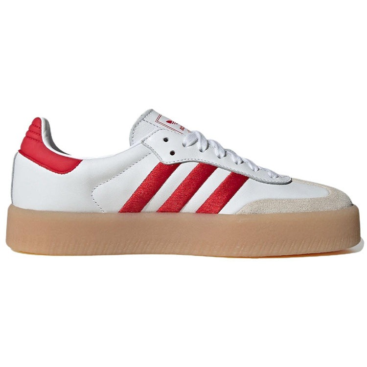 adidas Sambae White Better Scarlet Gum (Women's) 5 adidas Sambae White Better Scarlet Gum (Women's)