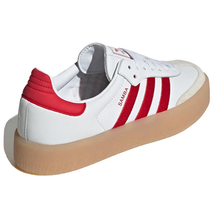 adidas Sambae White Better Scarlet Gum (Women's) 7 adidas Sambae White Better Scarlet Gum (Women's)