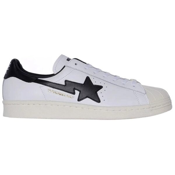 adidas Superstar 80s Bape White Black