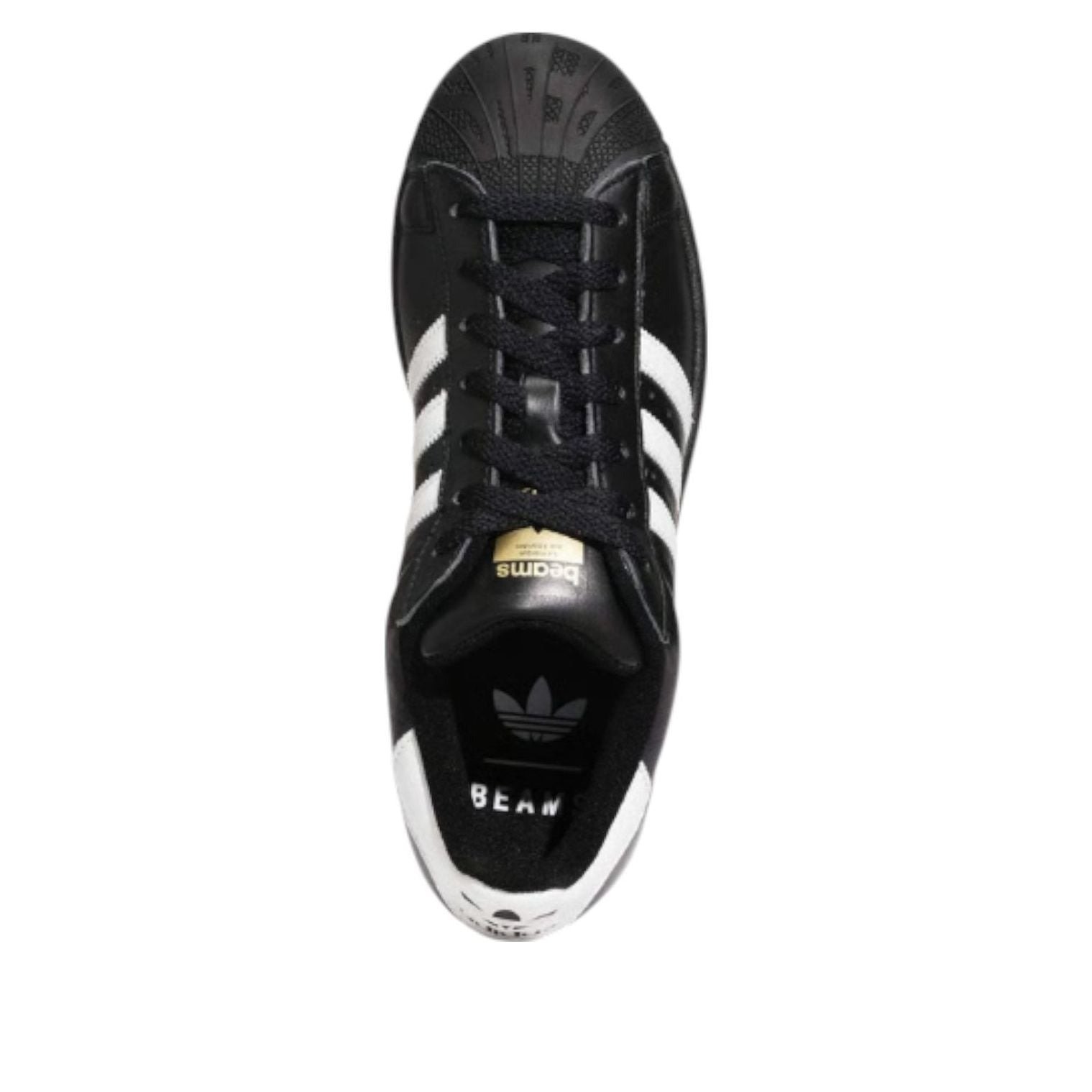 adidas Superstar Beams Black White 6 adidas Superstar Beams Black White
