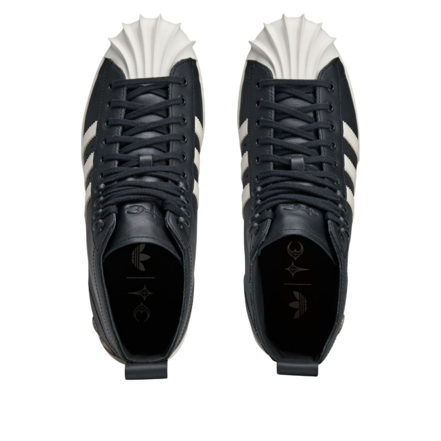 adidas Superstar Boot Thug Club Black White 4 adidas Superstar Boot Thug Club Black White