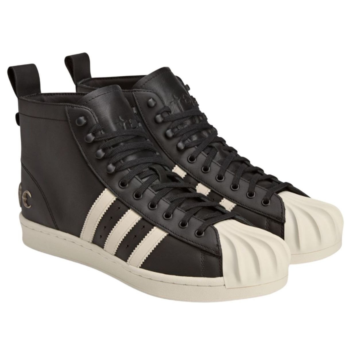 adidas Superstar Boot Thug Club Black White 6 adidas Superstar Boot Thug Club Black White