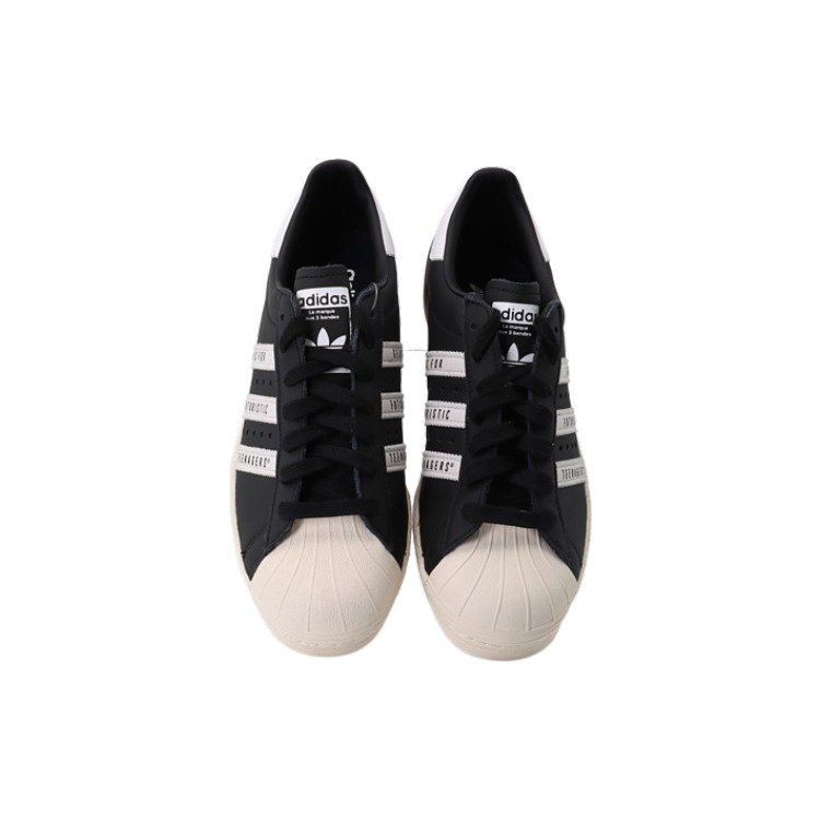 adidas Superstar Human Made Black White 6 adidas Superstar Human Made Black White