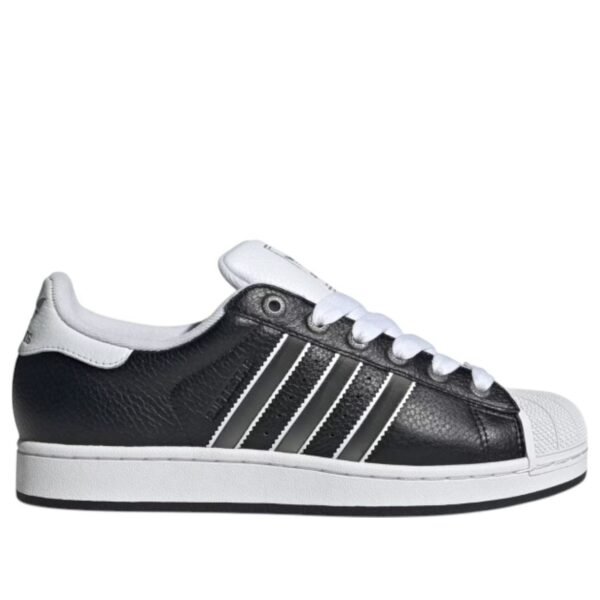 adidas Superstar II Core Black Matte Silver Cloud White