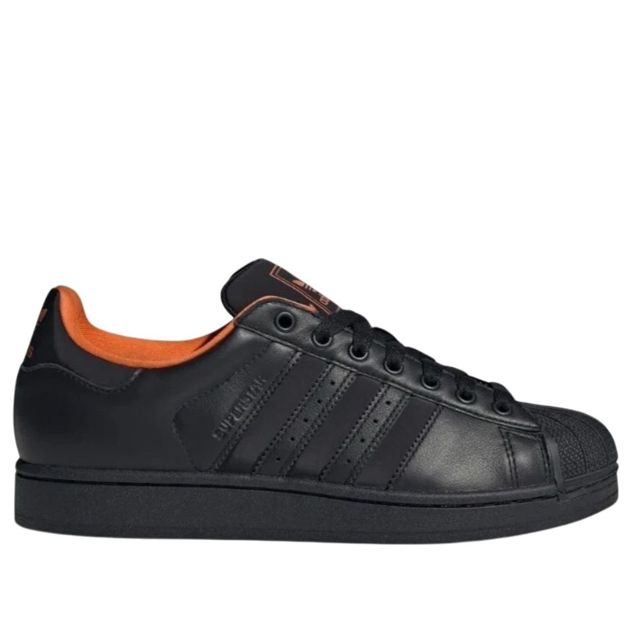 adidas Superstar II Core Black Orange 4 adidas Superstar II Core Black Orange