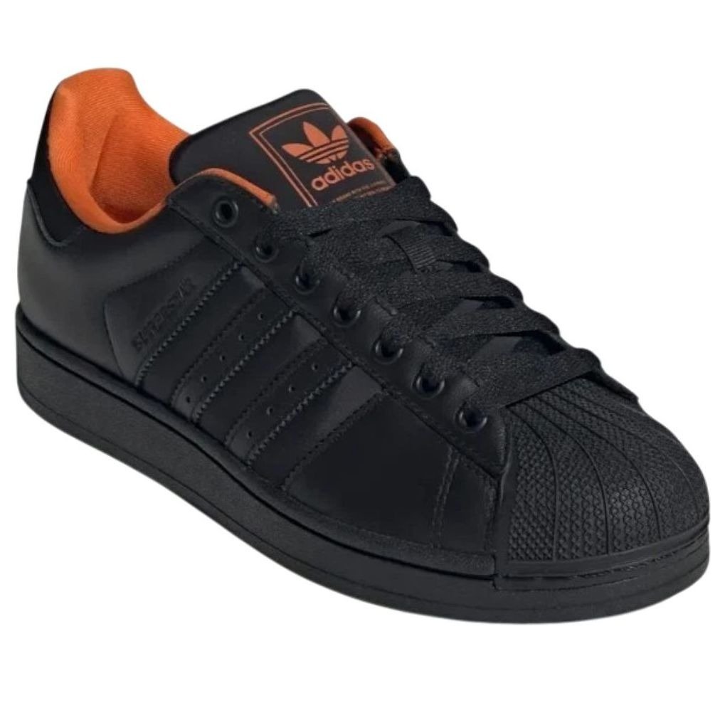 adidas Superstar II Core Black Orange 5 adidas Superstar II Core Black Orange