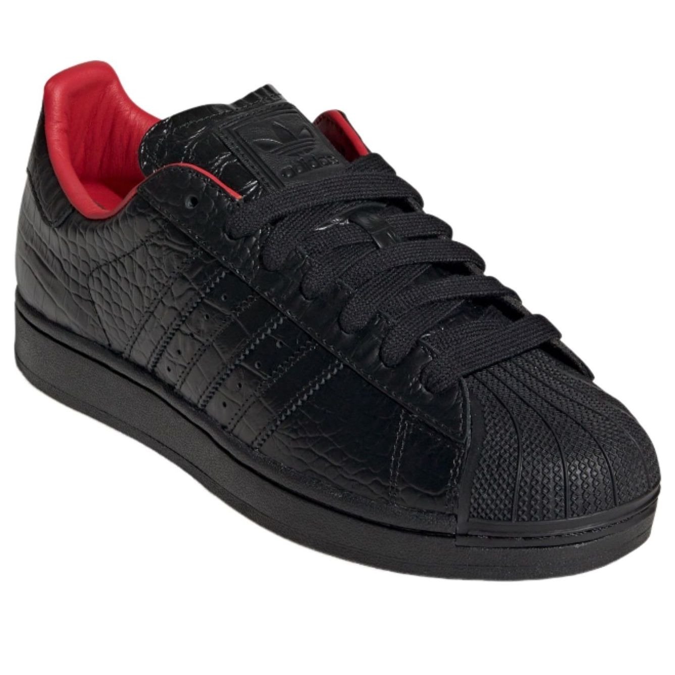 adidas Superstar II Croc Black 4 adidas Superstar II Croc Black
