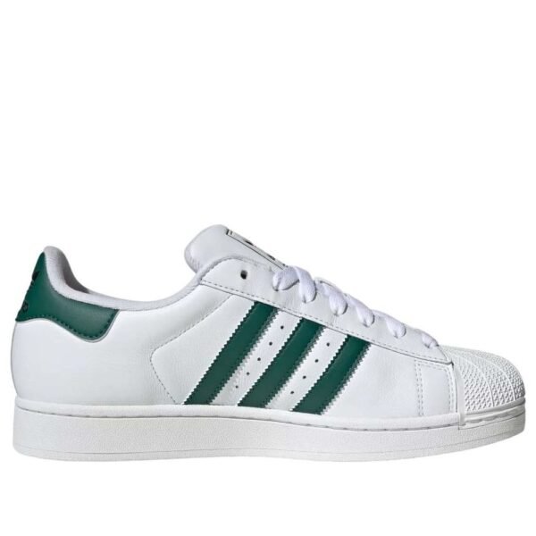 adidas Superstar II White Collegiate Green