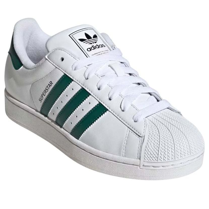 adidas Superstar II White Collegiate Green 5 adidas Superstar II White Collegiate Green
