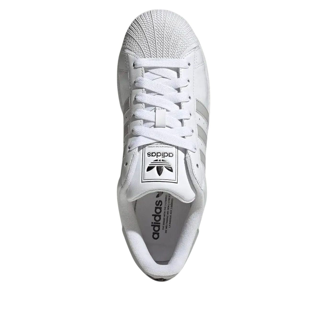 adidas Superstar II White Grey Two 5 adidas Superstar II White Grey Two