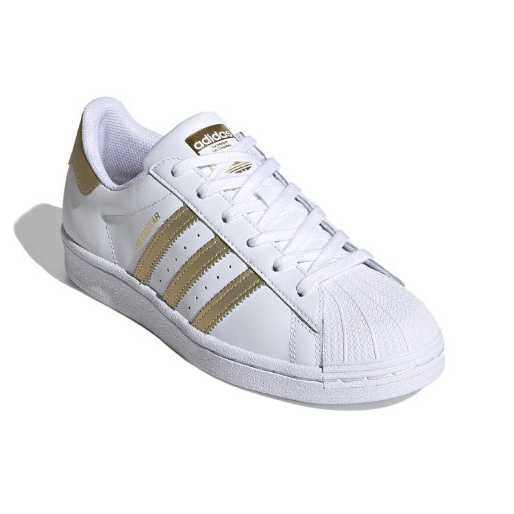 adidas Superstar White Gold Metallic (Women's) 5 adidas Superstar White Gold Metallic (Women's)