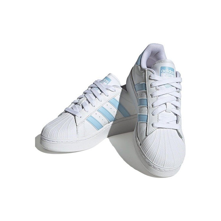 adidas Superstar XLG Cloud White Clear Sky (Women's) 4 adidas Superstar XLG Cloud White Clear Sky (Women's)
