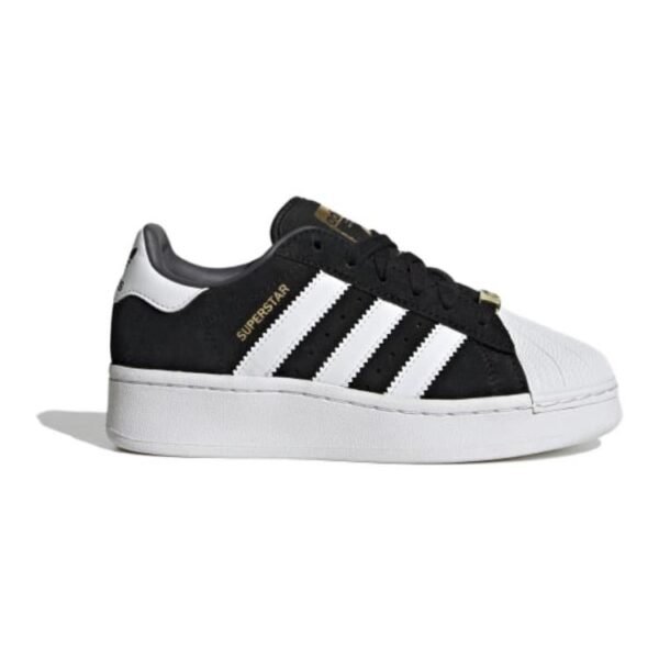 adidas Superstar XLG Core Black Cloud White Grey (GS)