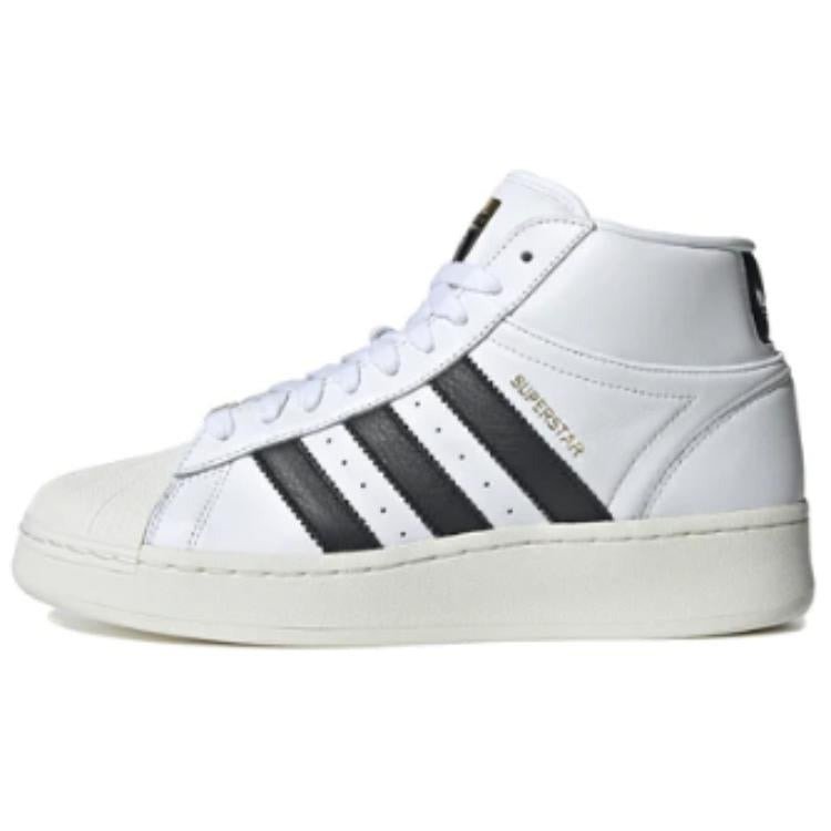 adidas Superstar XLG Mid Core White Off White Core Black 4 adidas Superstar XLG Mid Core White Off White Core Black