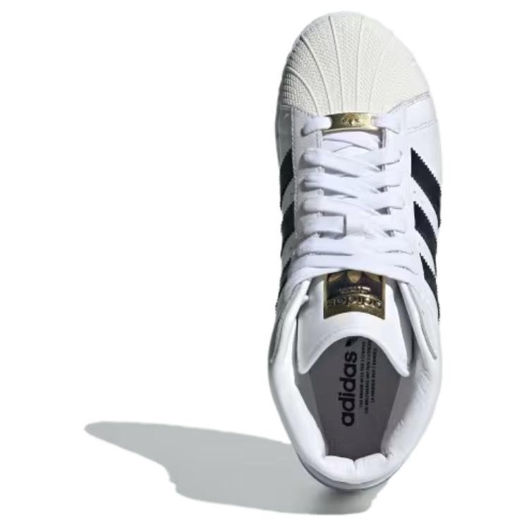 adidas Superstar XLG Mid Core White Off White Core Black 6 adidas Superstar XLG Mid Core White Off White Core Black