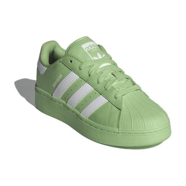 adidas Superstar XLG Semi Green Spark Cloud White (Womens)