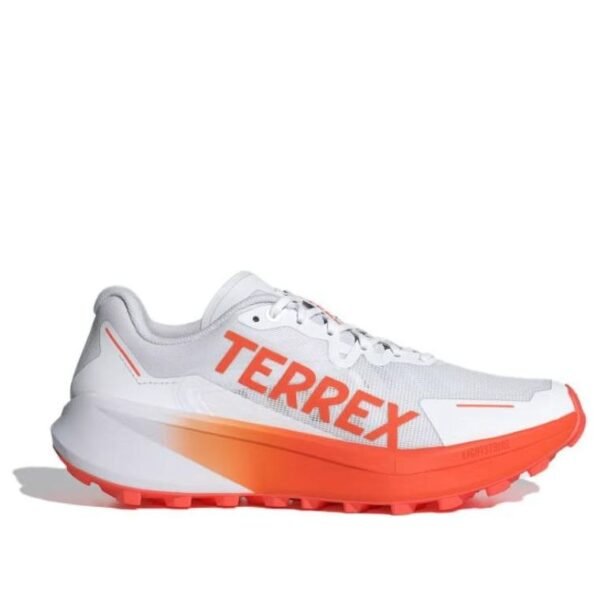 adidas Terrex Agravic 3 Trail Cloud White Semi Impact Orange Dash Grey