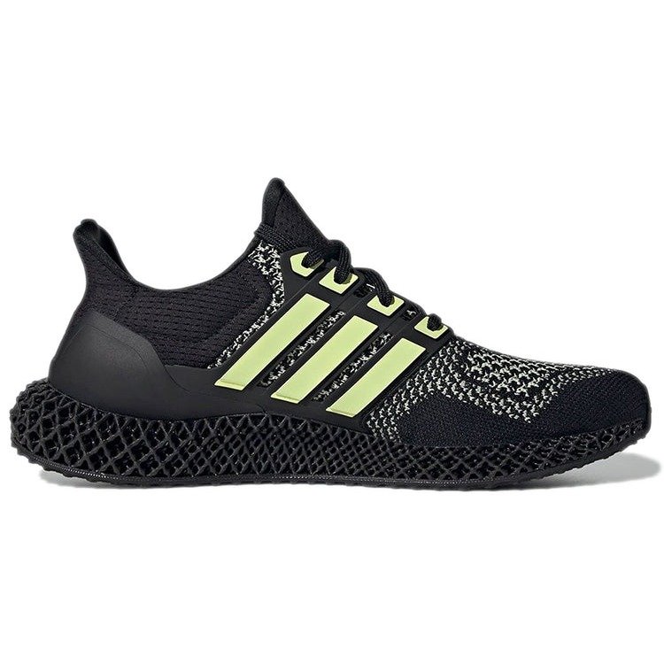 adidas Ultra 4D Black Almost Lime 4 adidas Ultra 4D Black Almost Lime