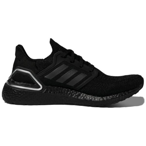 adidas Ultra Boost 20 Black Silver Metallic