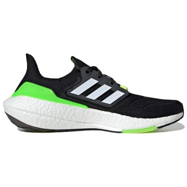 adidas Ultra Boost 22 Core Black Solar Green