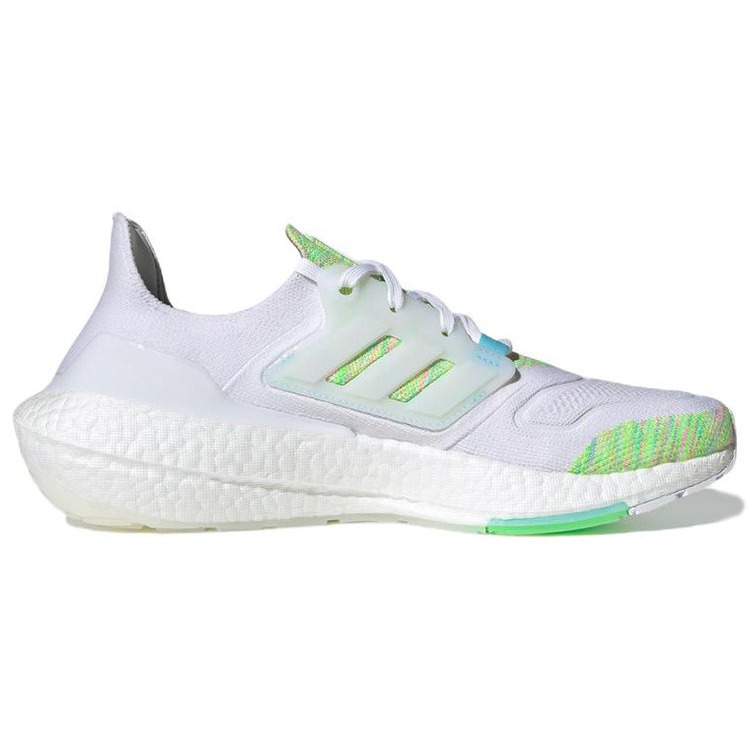 adidas Ultra Boost 22 White Bliss Blue Solar Green 4 adidas Ultra Boost 22 White Bliss Blue Solar Green