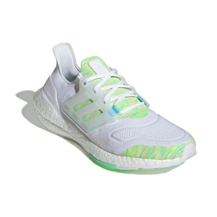 adidas Ultra Boost 22 White Bliss Blue Solar Green 5 adidas Ultra Boost 22 White Bliss Blue Solar Green