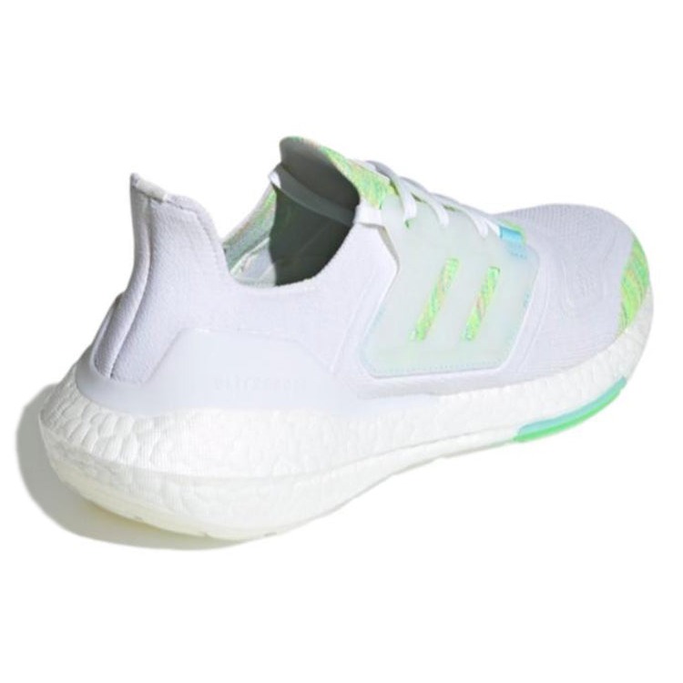 adidas Ultra Boost 22 White Bliss Blue Solar Green 6 adidas Ultra Boost 22 White Bliss Blue Solar Green