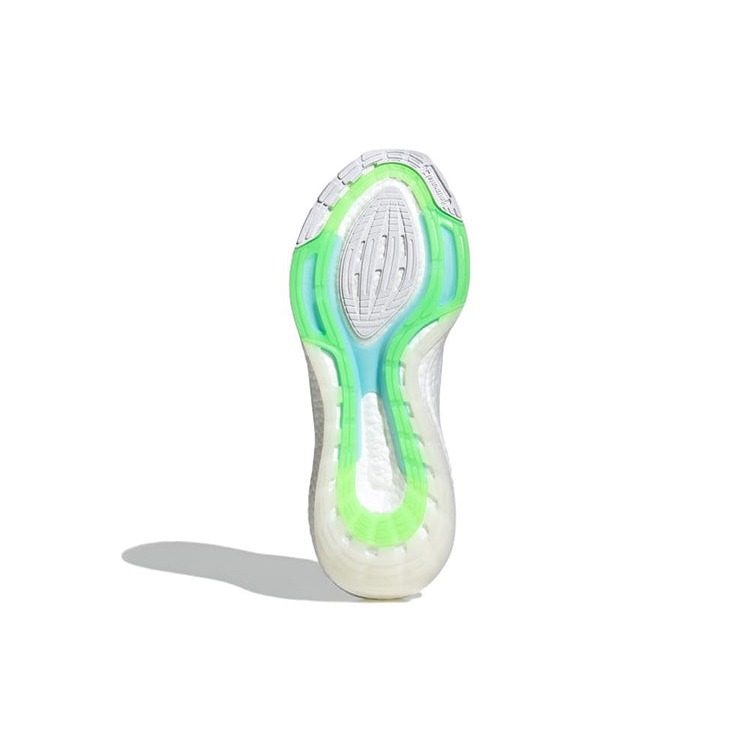 adidas Ultra Boost 22 White Bliss Blue Solar Green 8 adidas Ultra Boost 22 White Bliss Blue Solar Green