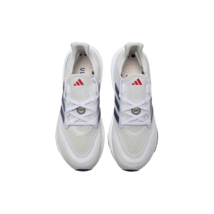 adidas Ultra Boost Light White Dark Blue 5 adidas Ultra Boost Light White Dark Blue